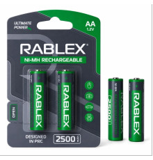 Аккумулятор RABLEX Ni-MH R6 AA 2500mAh