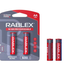 Аккумулятор RABLEX Ni-MH R6 AA 600mAh