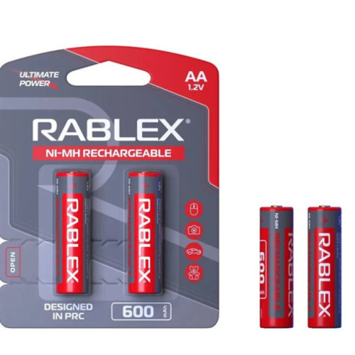 Акумулятор RABLEX Ni-MH AA (R6) 600 mAh