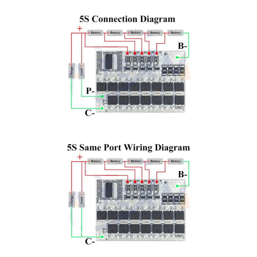 BMS 5S 21V 100A контролер заряду Li-Ion (модель 334)