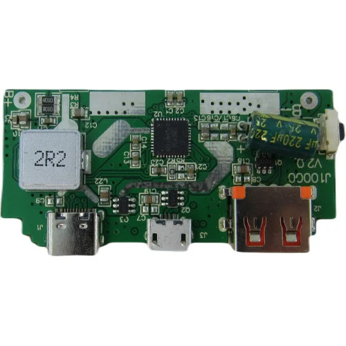 Модуль PowerBank 1 USB/MicroUSB/Type-C 5В 1A (модель 282)