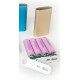 Power bank 4 акумулятора 18650 USB+Type C 2А (без акумуляторів) Срібний