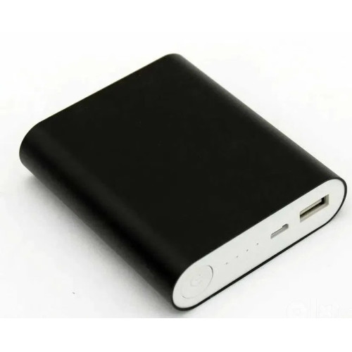 Power bank 4 акумулятора 18650 USB+Type C 2А (без акумуляторів) Чорний