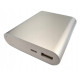 Power bank 4 акумулятора 18650 USB+Type C 2А (без акумуляторів) Срібний