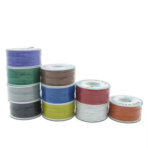Дріт монтажний 1 жильний мідний 30AWG, 250 м Білий