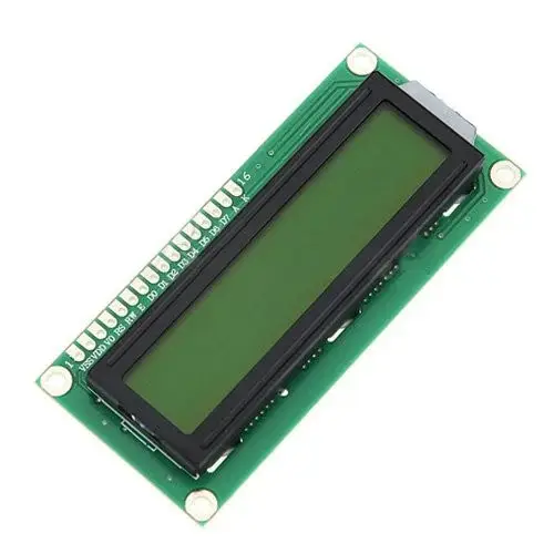 LCD 1602 модуль для Arduino, РК дисплей, 16x2 зелений