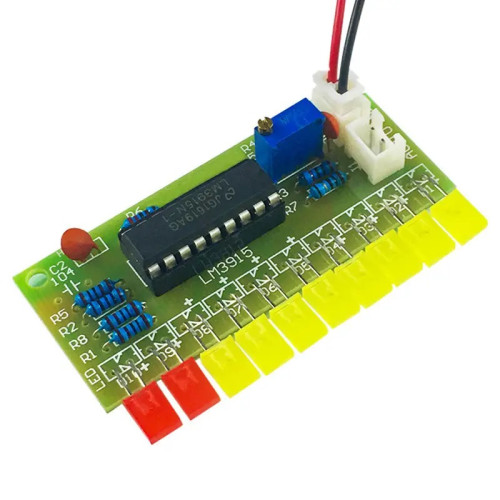 Набор для самостоятельной сборки LM3915 10-сегментный индикатор аудиоуровня, электронный DIY комплект