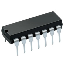 Мікросхема LM324N (DIP-14) - Чотириканальний прецизійний операційний підсилювач