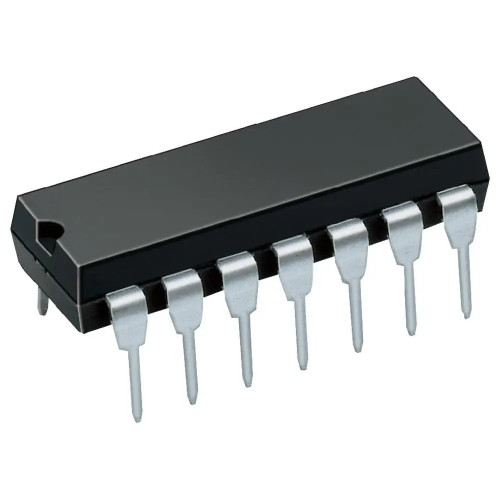Мікросхема LM324N (DIP-14) — чотириканальний операційний підсилювач