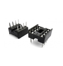 Панелька dip 8 для мікросхем роз'єм на 8 контактів (8pin)