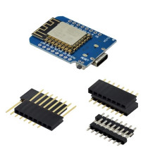 Модуль плата D1 mini V2.0, D1 Mini TYPE-C ESP8266 ESP-12F CH340G WIFI 3.3V