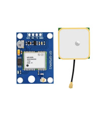 Модуль GPS на U-blox NEO-M9N з інтерфейсною платою та антеною