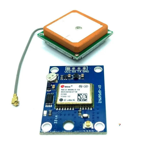 NEO-8M Плата на основі GPS модуля u-blox NEO-8M із зовнішньою активною антеною.