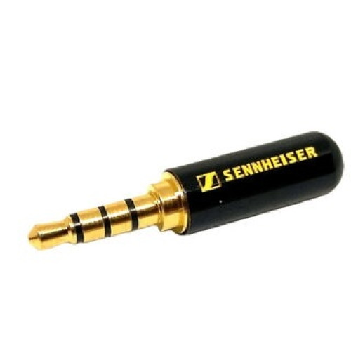 Штекер 3,5 мм стерео 4Pin SENNHEISER чорний