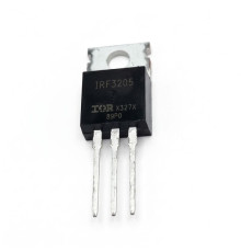 ТРАНЗИСТОР IRF3205 ПОЛЬОВИЙ N-КАНАЛЬНИЙ, 55V 110A, TO220