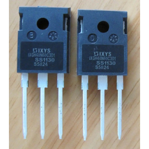 Транзистор MOSFET IXGH48N60C3D1 (TO-247, 600V, 75A)