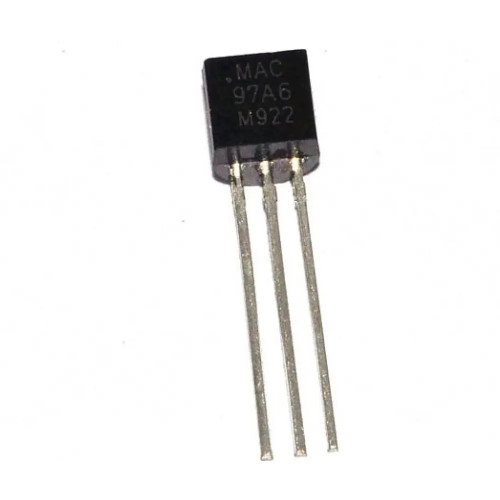 Симістор MAC97A6 (0,6A, 400V) TO-92