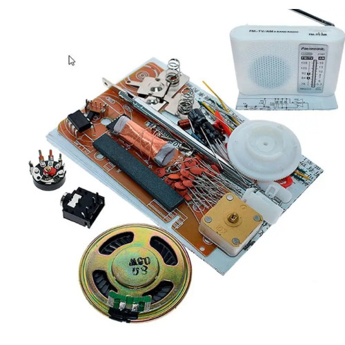 Радиоконструктор обучающий набор "Радиоприемник CF210SP AM/FM DIY KIT"